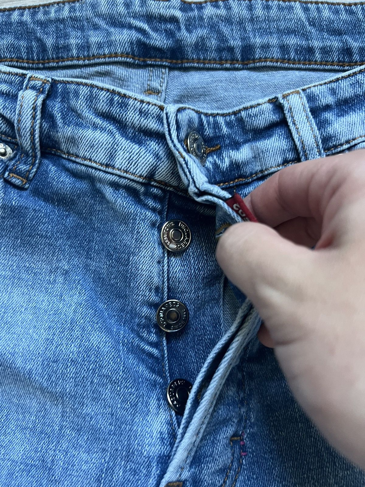 Dsquared2 Dsquared2 Jeans Men 48 Distressed Avant Garde Denim Size US 32 / EU 48 - 6 Thumbnail