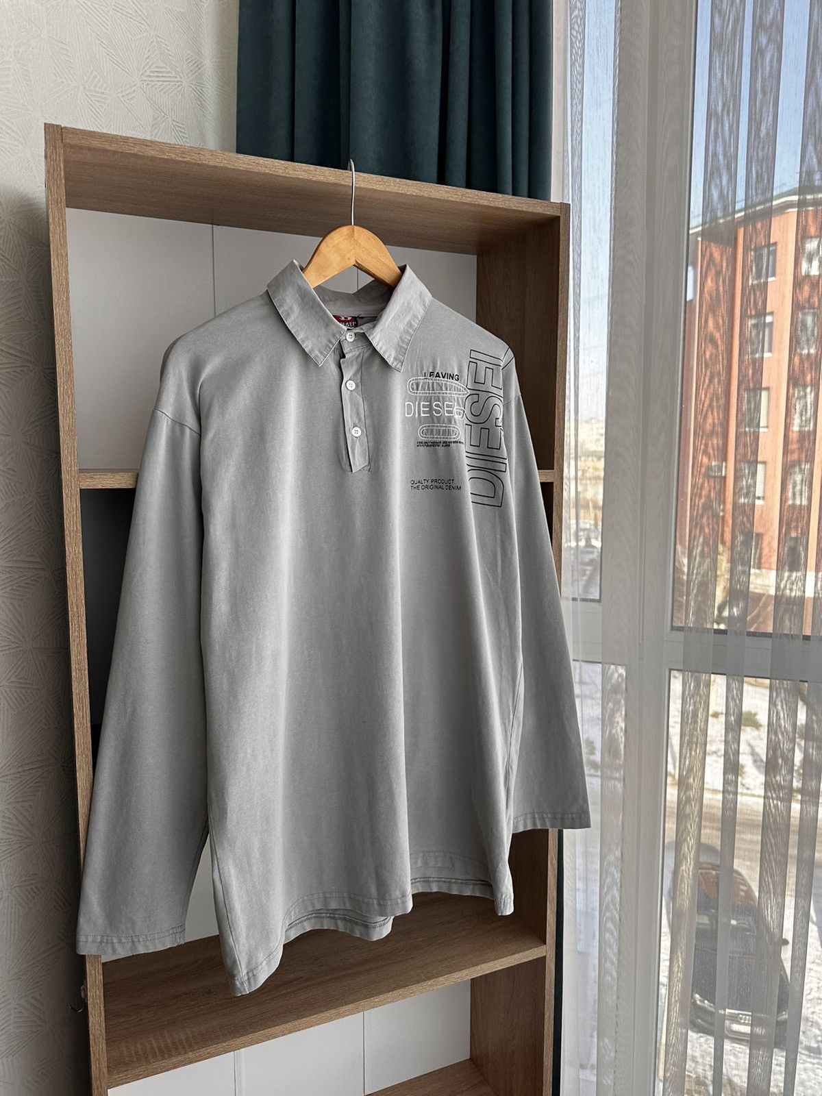 Vintage Diesel Japanese Archive Grey Longsleeve