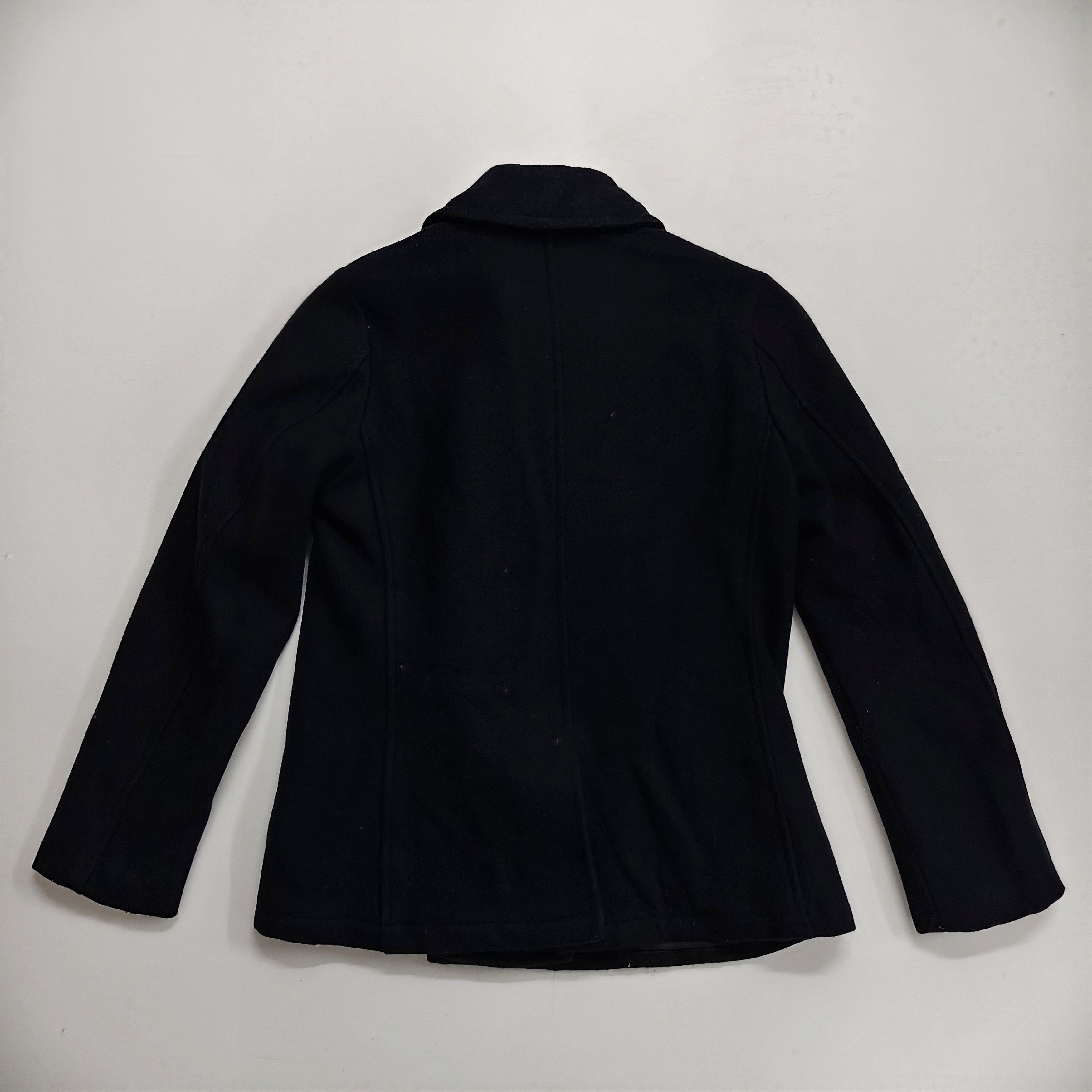 Schott Schott X Earth Music & Ecology Pea Coat #J1 Size S / US 4 / IT 40 - 2 Thumbnail