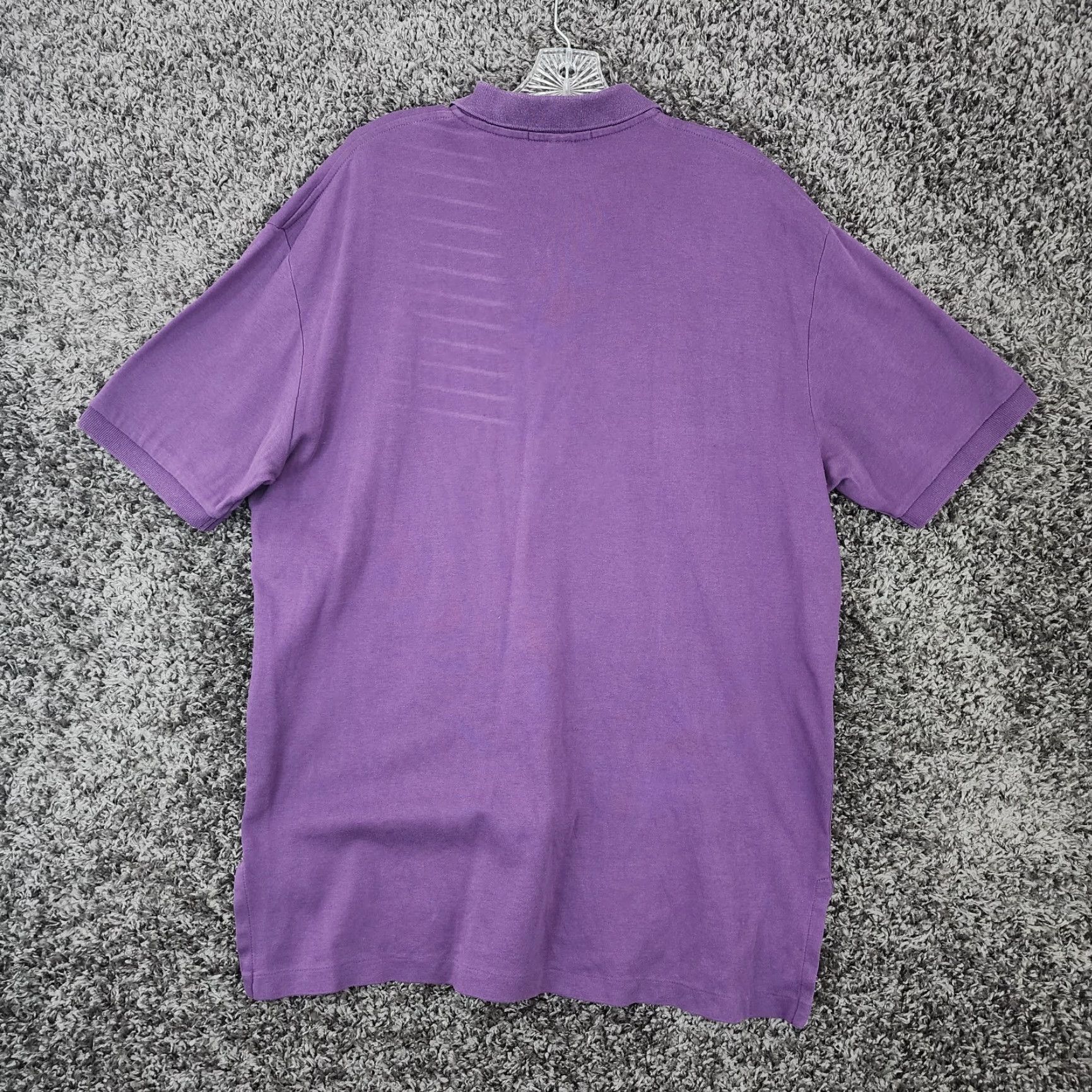 Polo Ralph Lauren Polo Ralph Lauren Shirt Mens L Purple 100% Cotton Short Sleeve Size US L / EU 52-54 / 3 - 5 Thumbnail