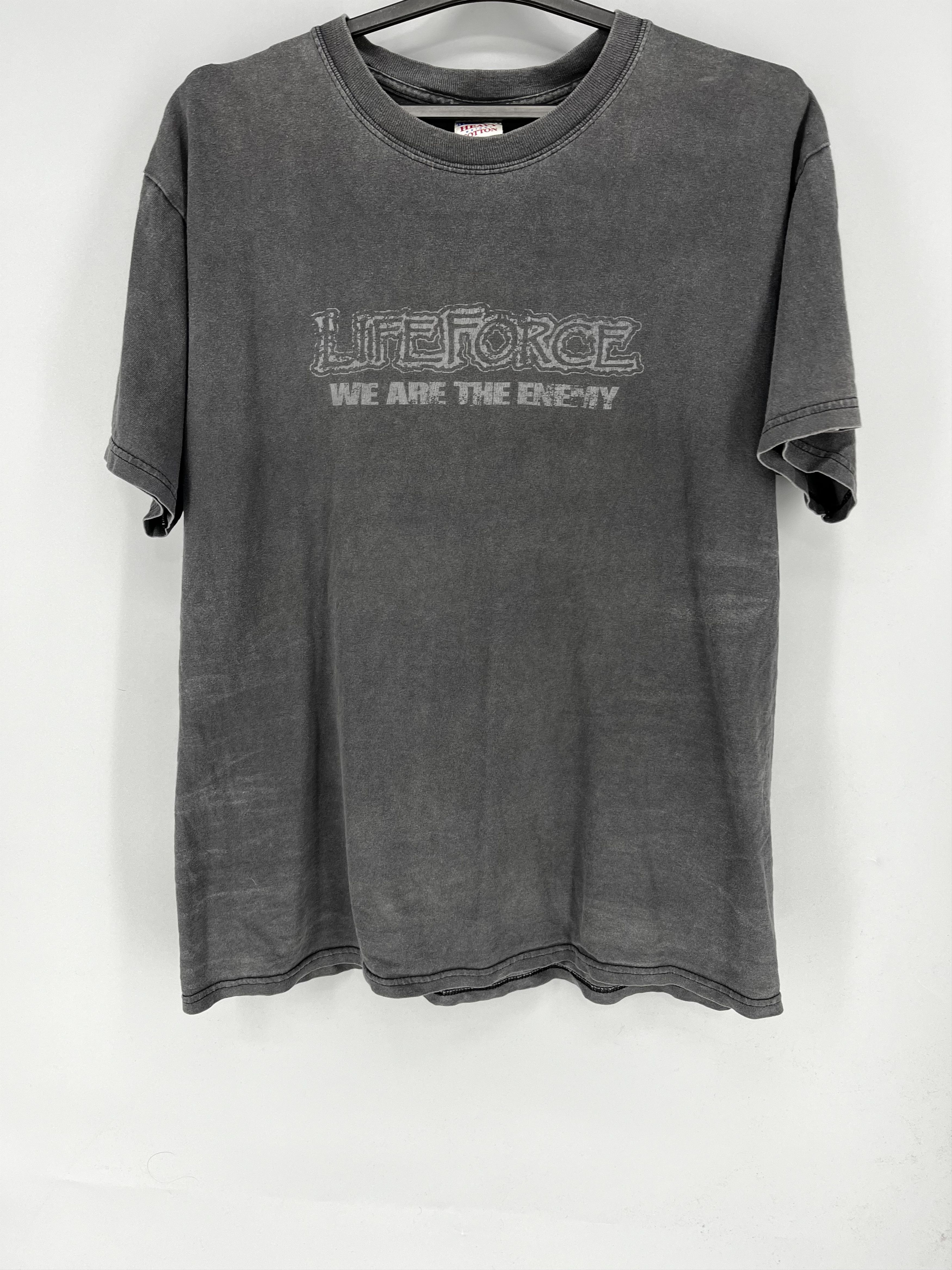 Band Tees Vintage Y2K LIFEFORCE WE ARE THE ENEMY 90S Size US L / EU 52-54 / 3 - 1 Thumbnail