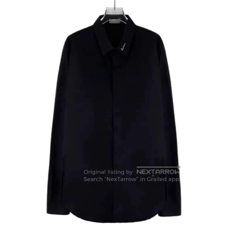 Dior Dior Black necklet embroidered cotton lapel long-sleeved s Size US XS / EU 42 / 0 - 1 Thumbnail