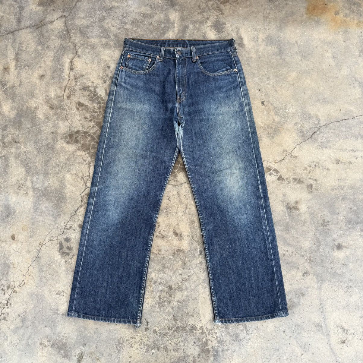 Levi's Vintage Clothing VINTAGE LEVI’S 512 FADED JEAN DENIM PANTS Size US 33 - 1 Thumbnail