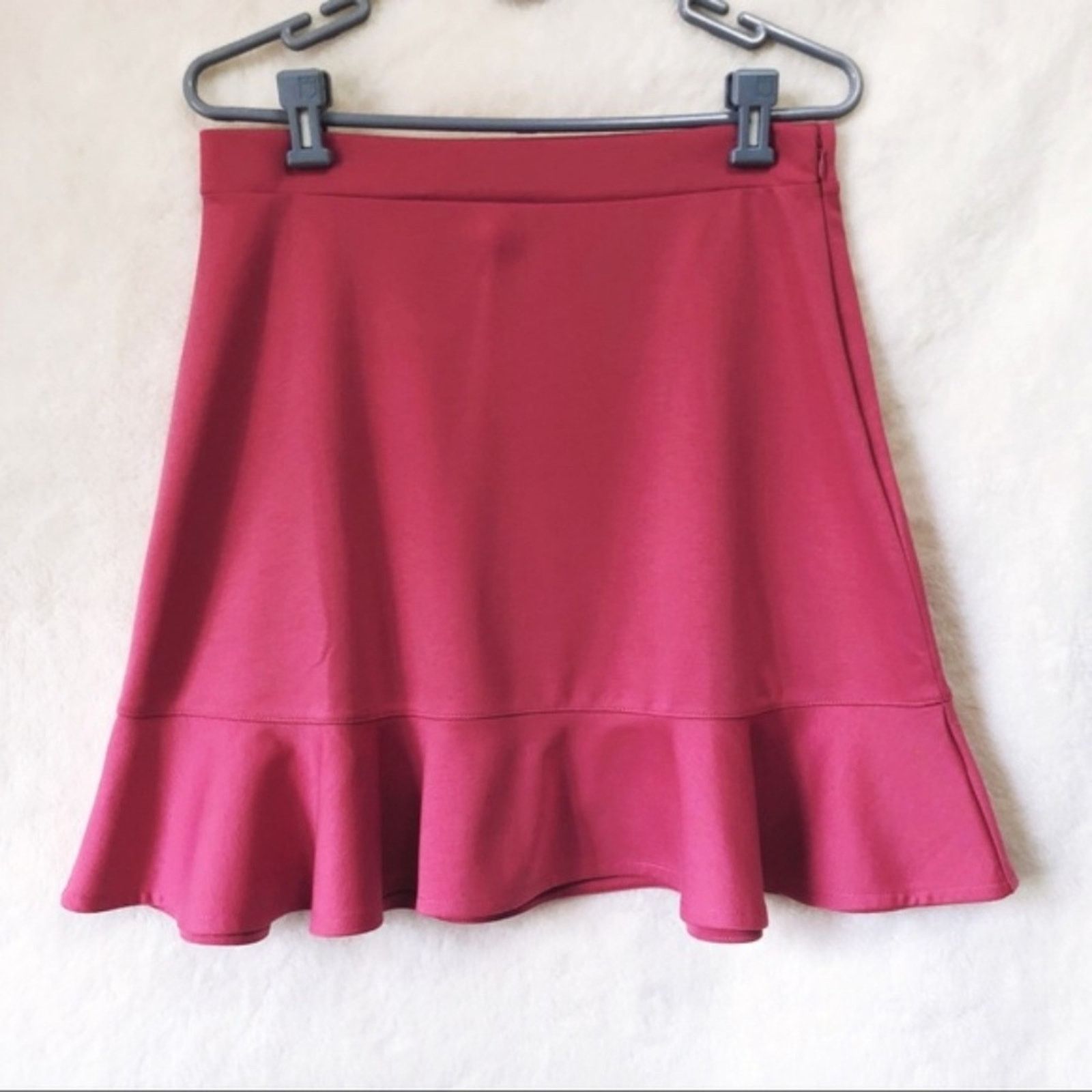 Gap GAP Fuschia Ruffle Skirt Size 30" / US 8 / IT 44 - 4 Thumbnail