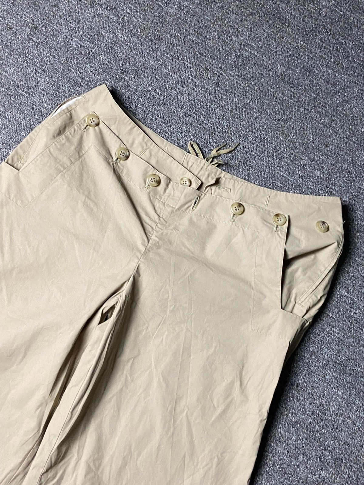 Tsumori Chisato Vintage Tsumori Chisato Wide Leg Pants with Buttons (163) Size 29" - 7 Thumbnail