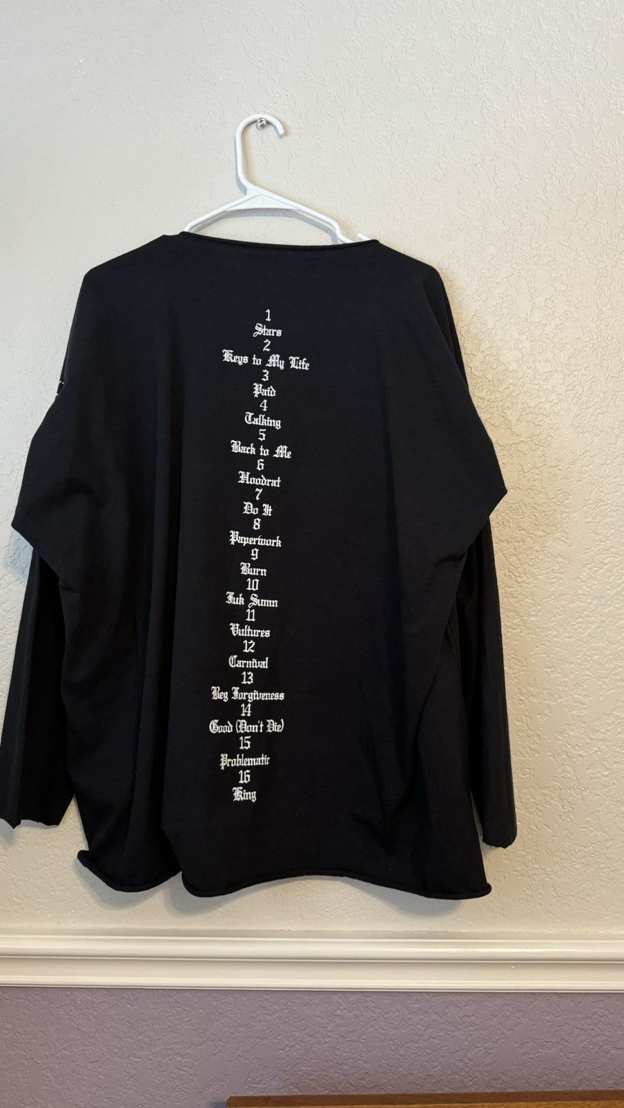 Kanye West Black Vultures Album Tee Size US L / EU 52-54 / 3 - 2 Thumbnail