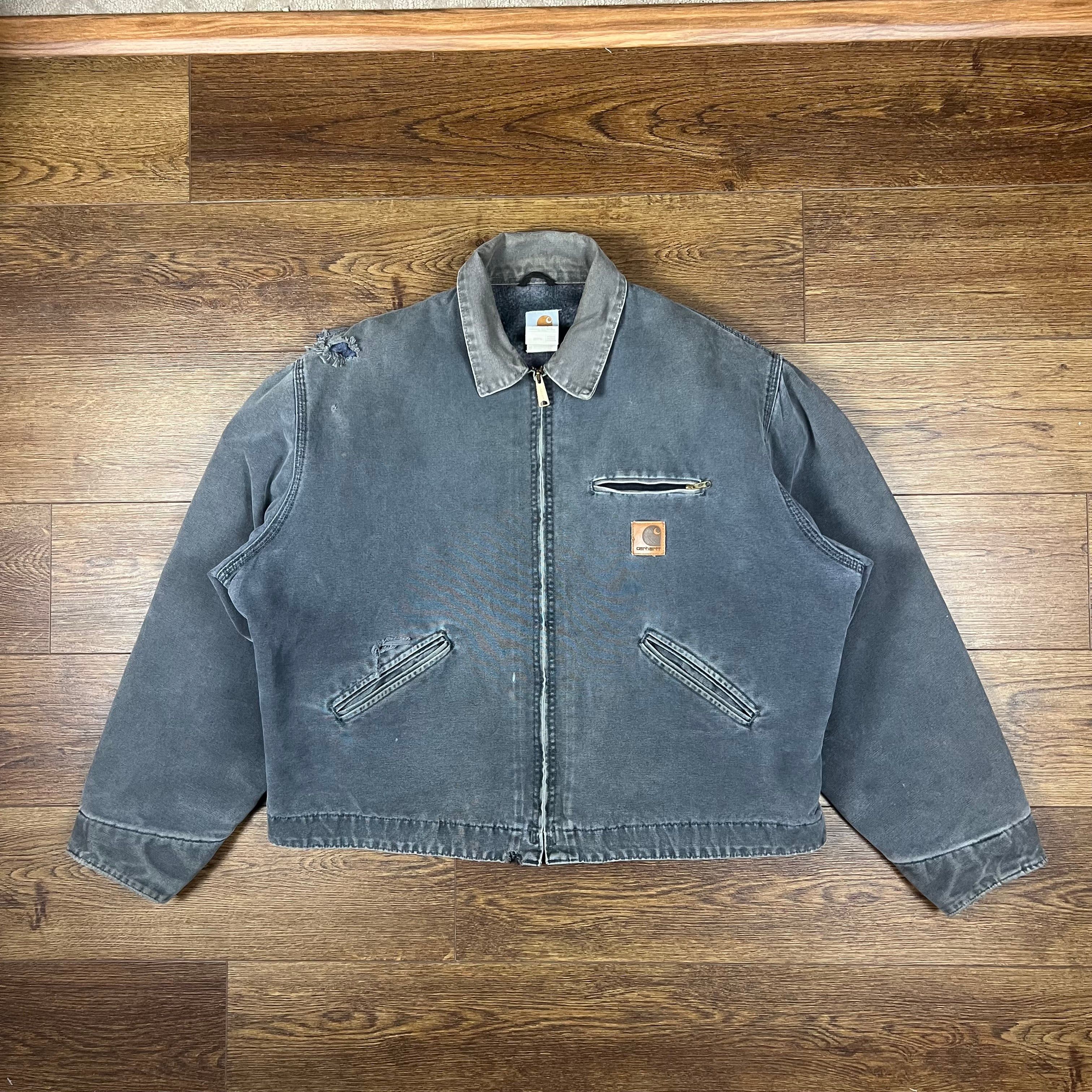 Carhartt Faded Black J97 Carhartt Detroit Work Jacket - XXL (boxy) Size US XXL / EU 58 / 5 - 8 Thumbnail