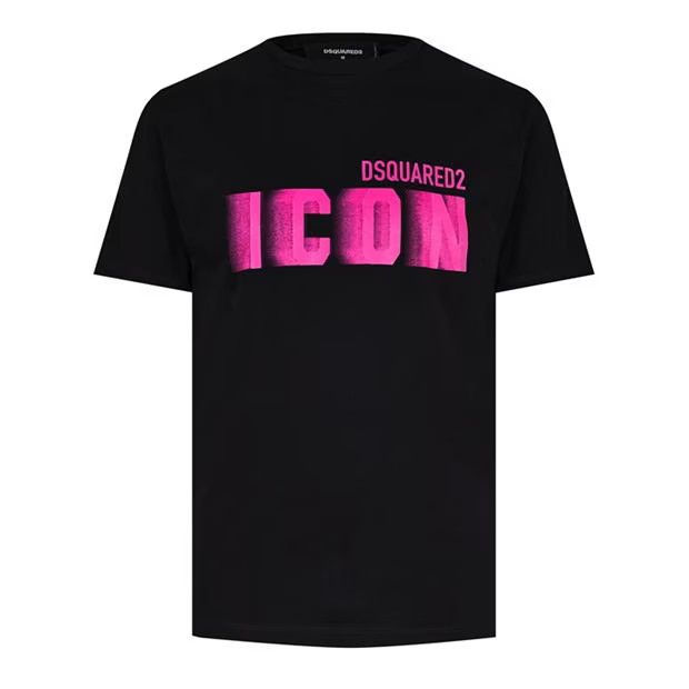 o1g2r1mq0424 T-Shirts in Black & Pink