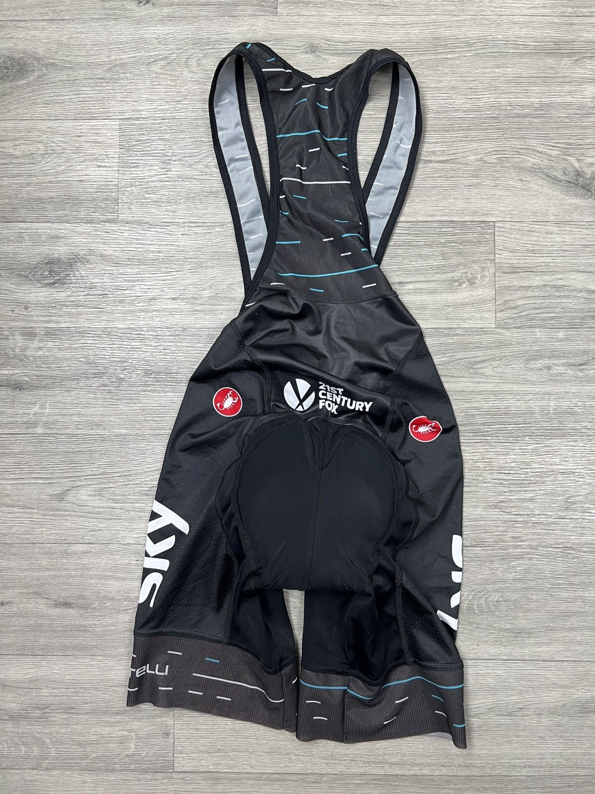 Other Castelli Volo Team Sky Cycling Bib Shorts Black Men’s Size L Size US 34 / EU 50 - 7 Thumbnail