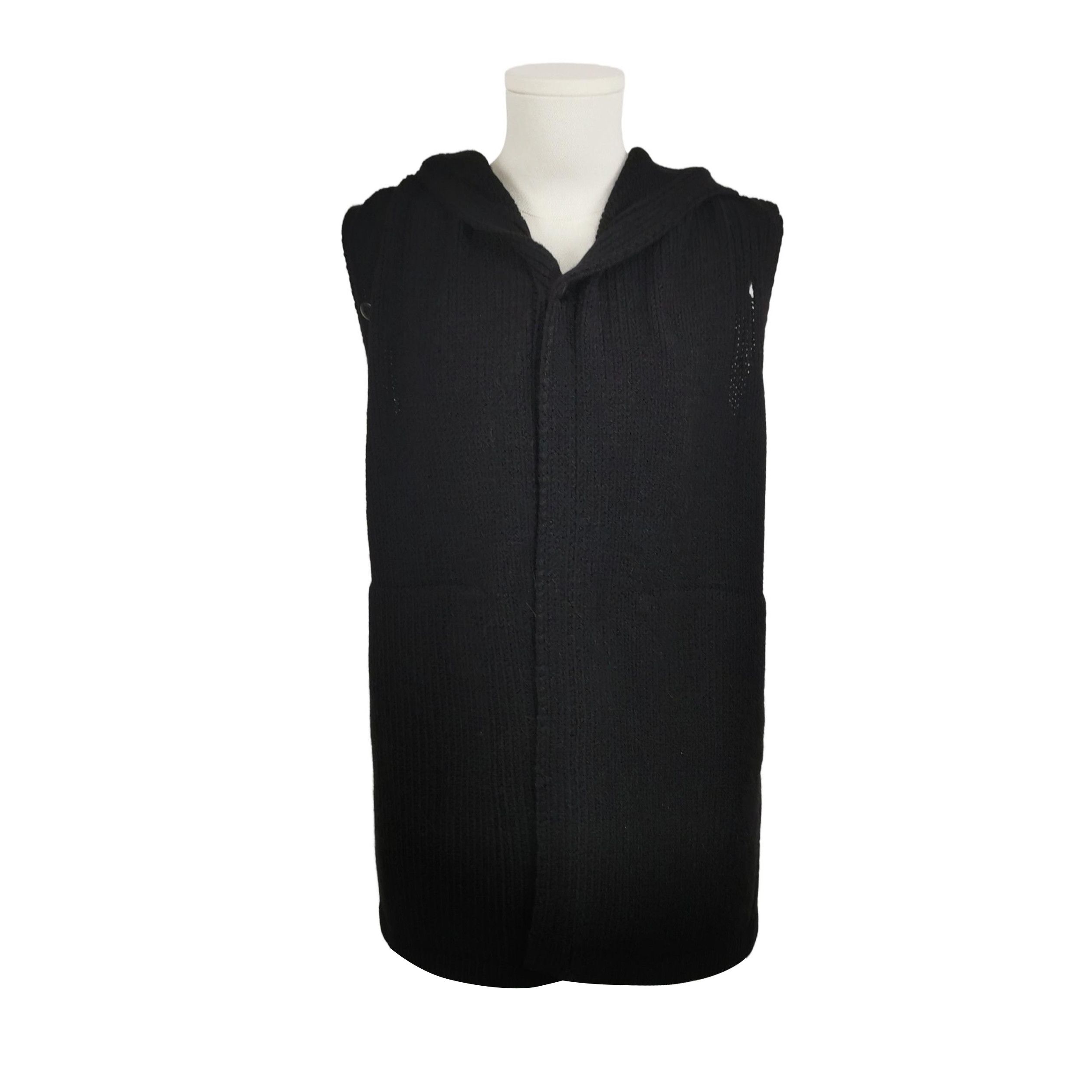 Rick Owens Rick Owens Plinth FW13 Knit Hooded Vest XS Size US XS / EU 42 / 0 - 1 Thumbnail