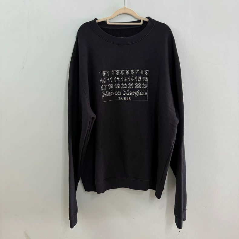 Maison Margiela Embroidered Logo Sweatshirt
