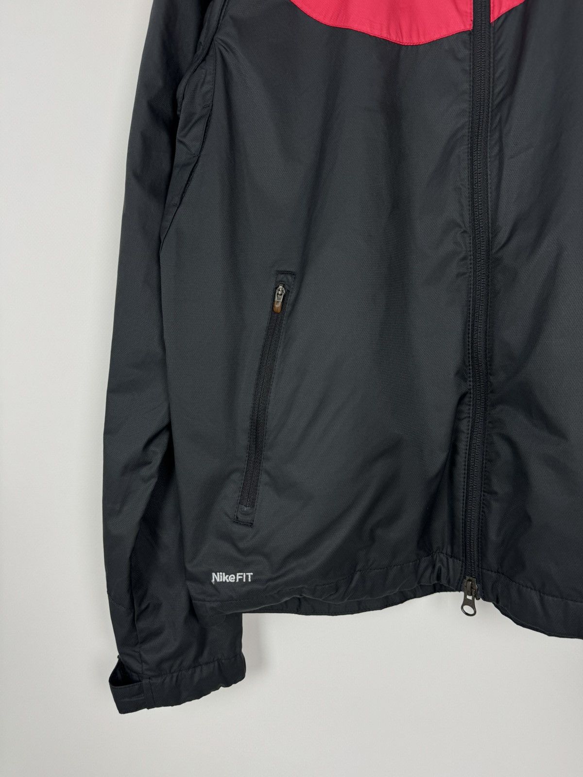 Nike Nike 2in1 Paneled Nylon Vented Running Jacket Size US M / EU 48-50 / 2 - 10 Thumbnail