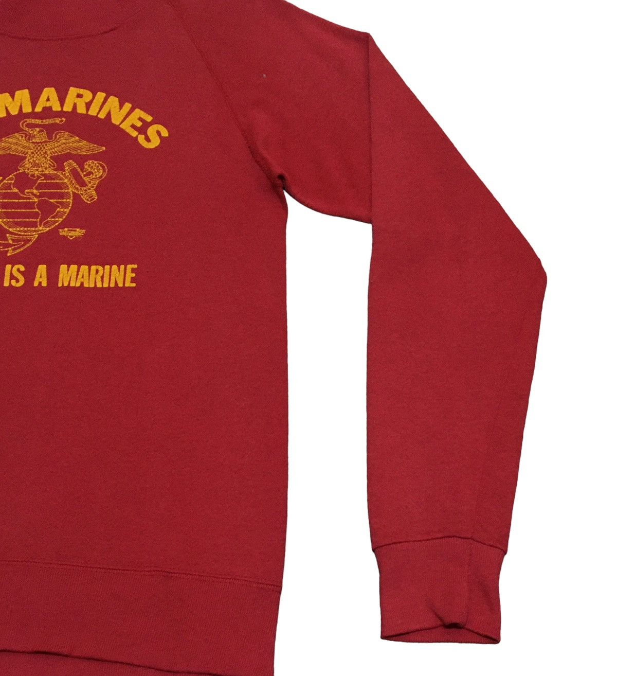 Vintage Rare Design Vintage Brand US Marines Sweatshirt 1990s Size US M / EU 48-50 / 2 - 6 Thumbnail