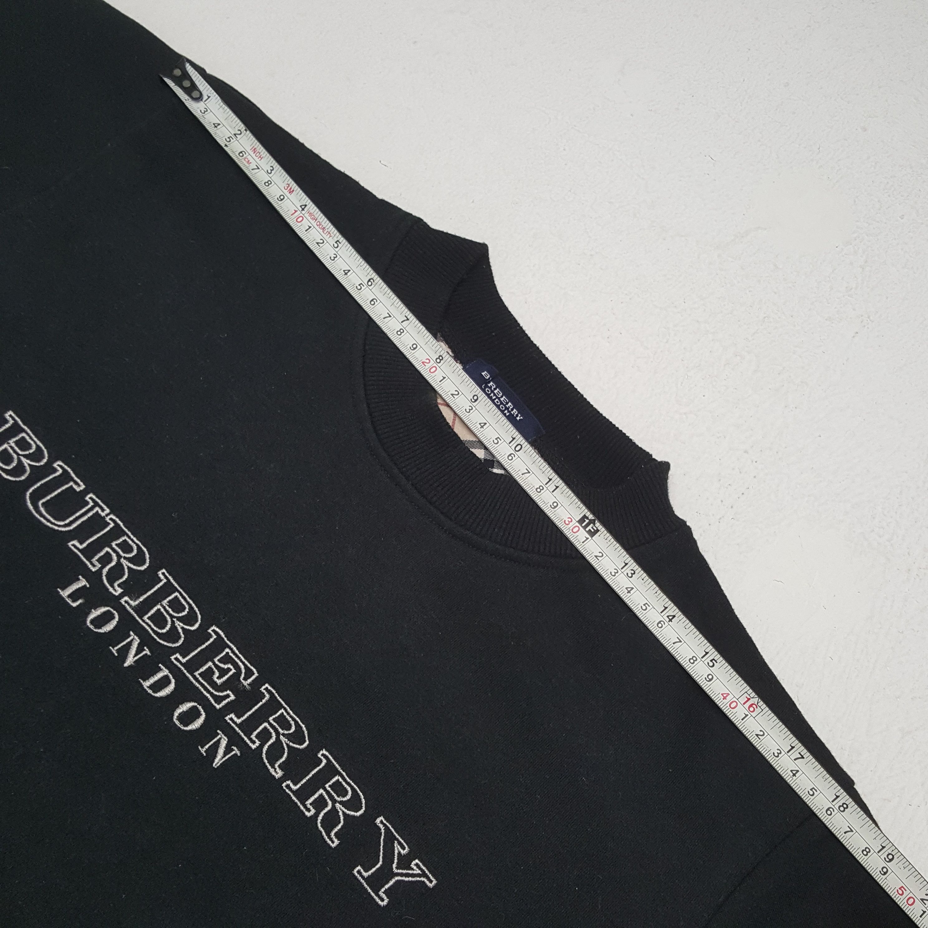 Burberry × Designer × Vintage Vintage BURBERRY LONDON Fashion Brand Sweatshirt C291N18 Size US S / EU 44-46 / 1 - 5 Thumbnail