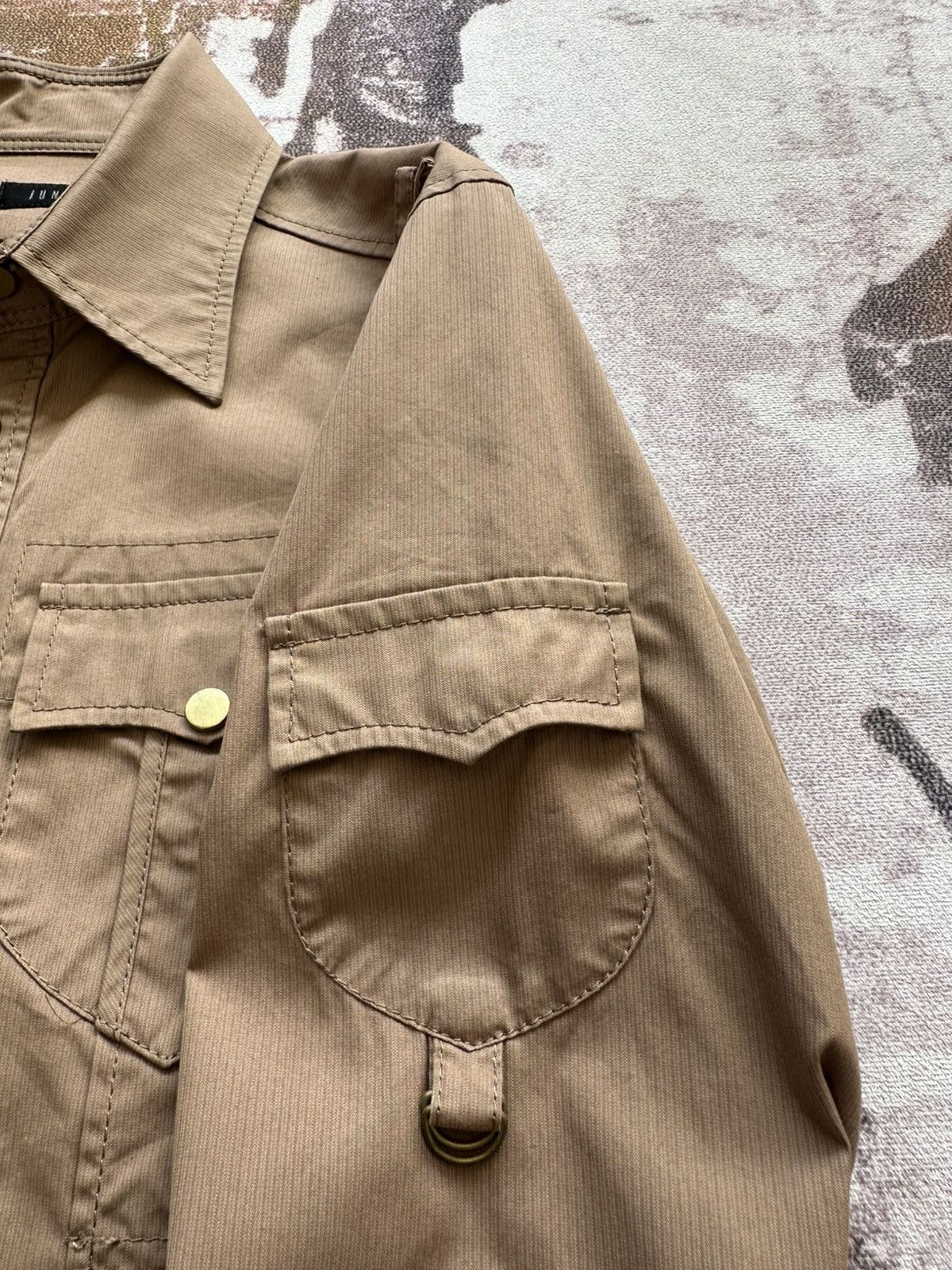 JUN MEN 00’s JLine by Junmen military style shirt Size US M / EU 48-50 / 2 - 9 Thumbnail