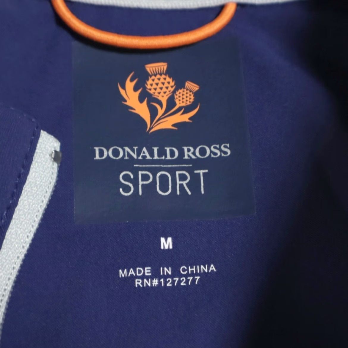 Vintage Donald Ross Sport Harrison Vest Shadow Hawk Navy Men M Jacket Shirt Size US M / EU 48-50 / 2 - 5 Thumbnail
