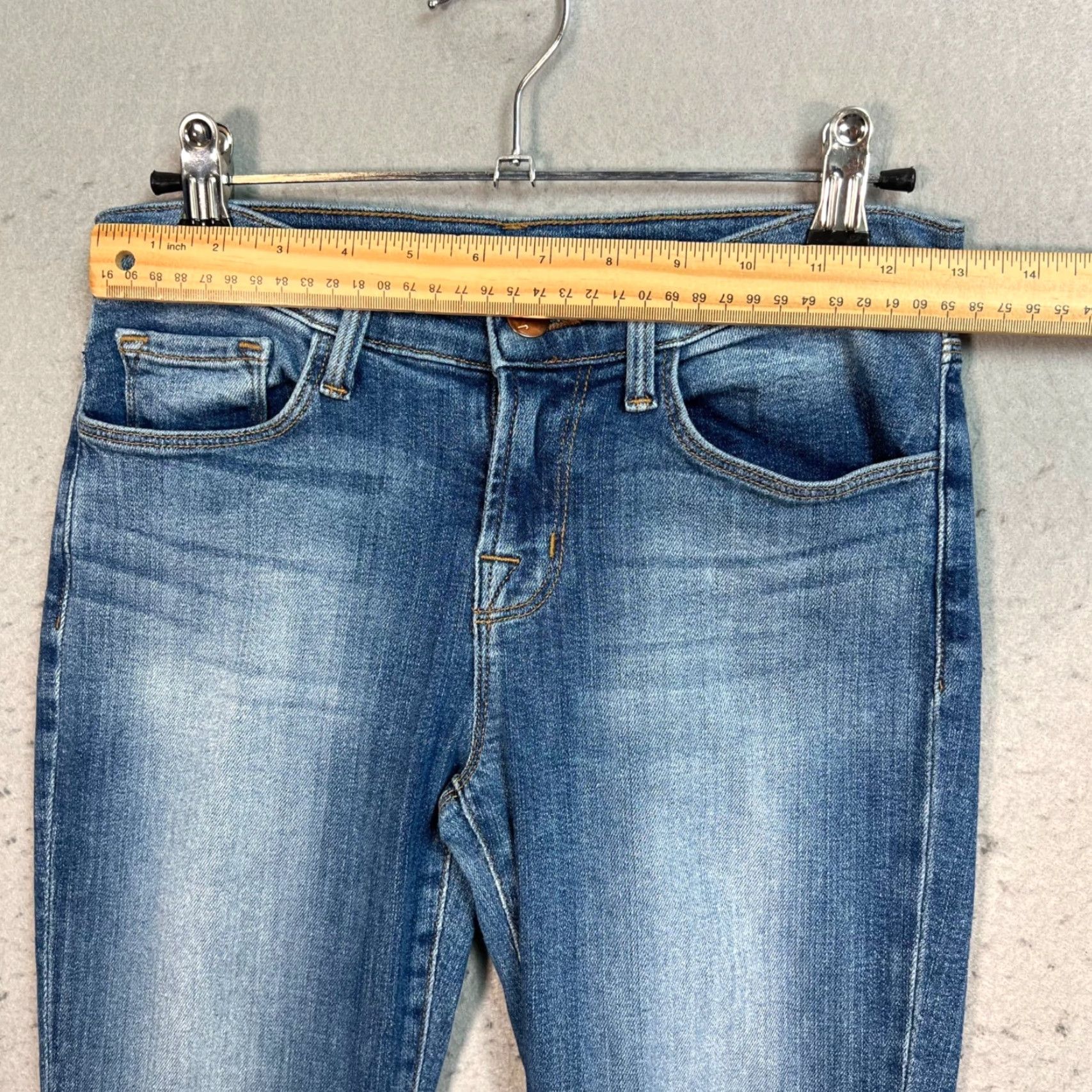 J Brand J Brand Womens Betty Bootcut Jeans Size 25 Medium Wash Denim Stretch Size 42" / US 20 - 6 Thumbnail