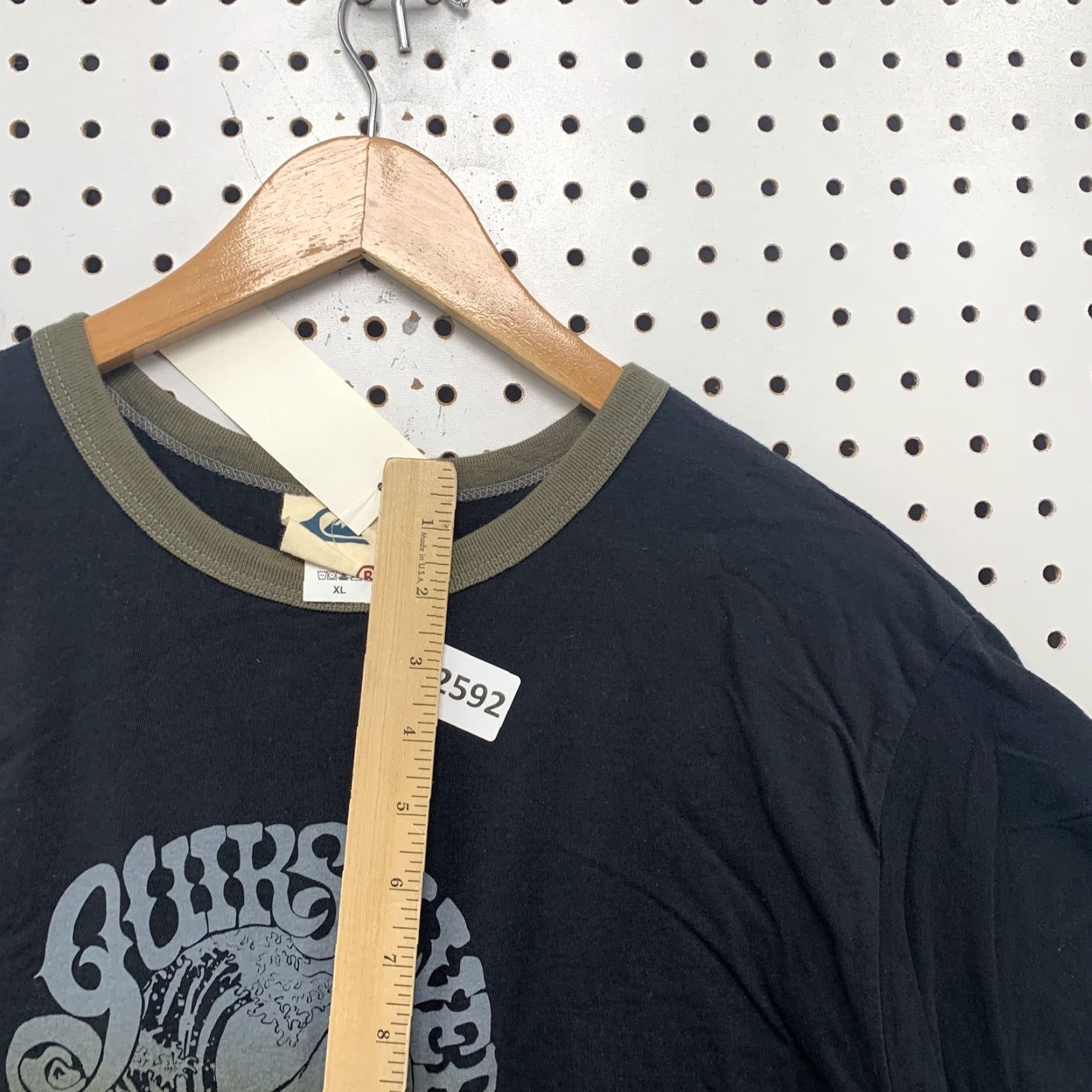 Quiksilver Vintage Quiksilver Mens T Shirt Australia XL Black Surfer Short Sleeve Surf Size US XL / EU 56 / 4 - 5 Thumbnail