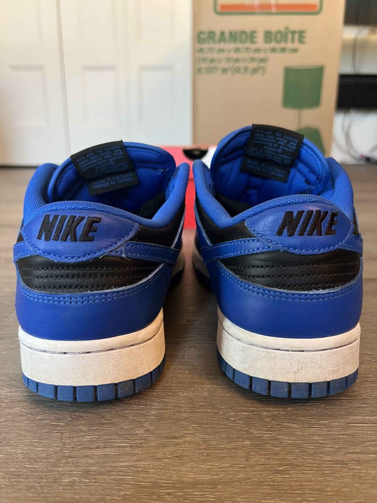 Nike Nike Dunk Low Retro Hyper Cobalt Size US 9.5 / EU 42-43 - 4 Thumbnail