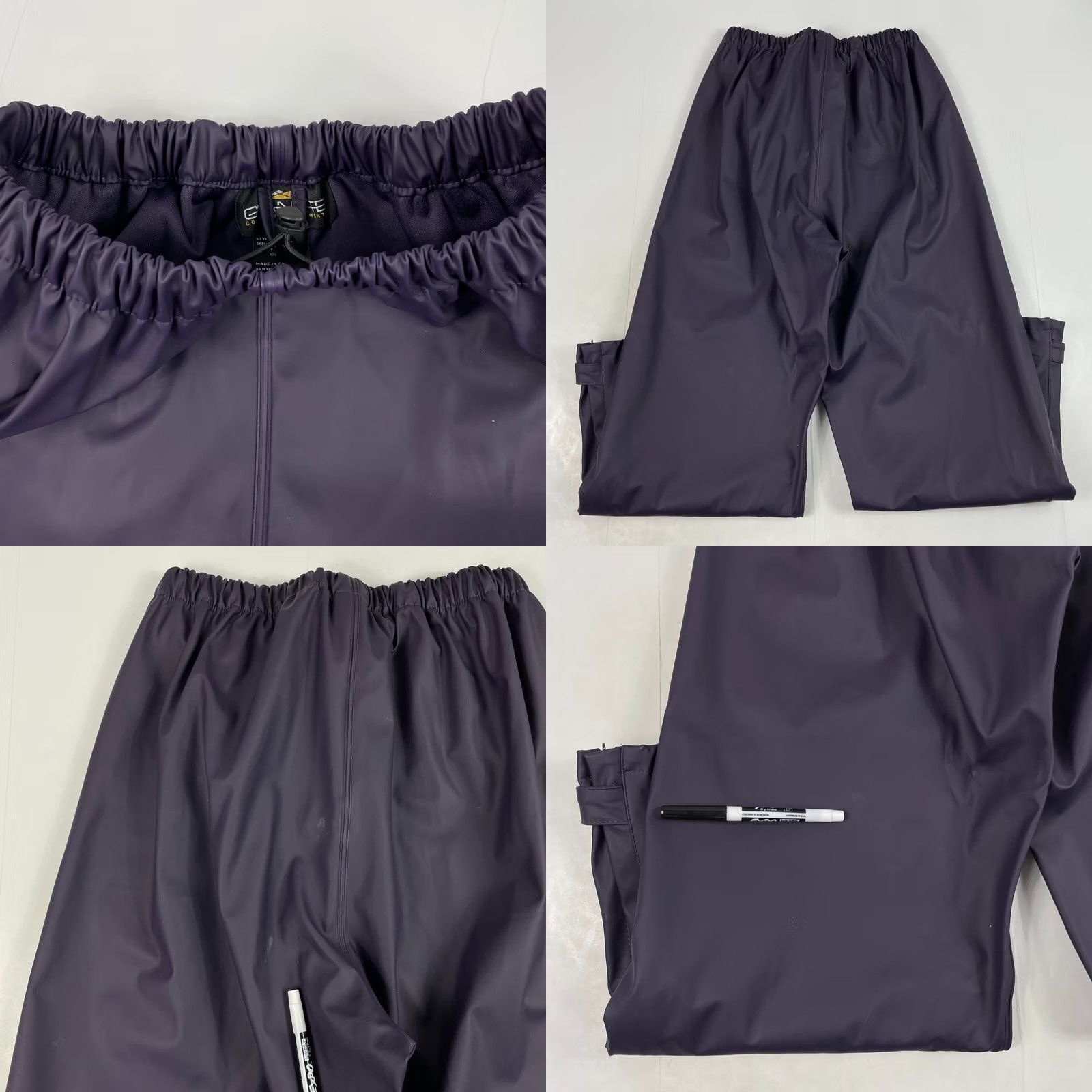 Rains Granyte Pants Mens Large Purple StormGear Waterproof Rain Hiking Outdoors Category: Pants Size US 33 - 8 Thumbnail