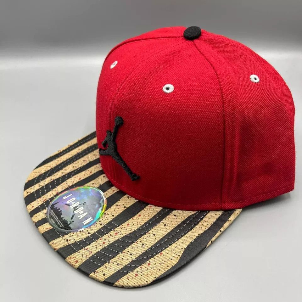 Jordan Brand Air Jordan Hat Men Embroidered Logo Jumpman Snap Back Cap Size ONE SIZE - 2 Thumbnail