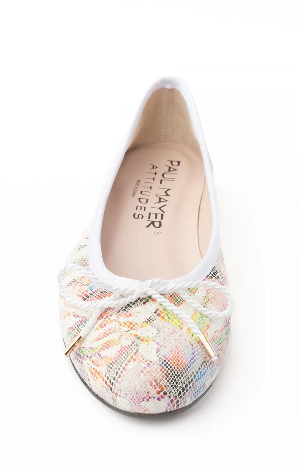 Designer Paul Mayer Bingo Flora Multi - Size 9B - NIB Size US 9 / IT 39 - 4 Thumbnail