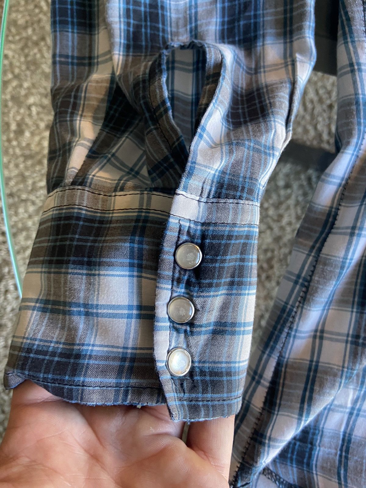 Wrangler Vintage Wrangler Premium Western Pearl Snap Shirt Size US L / EU 52-54 / 3 - 7 Thumbnail