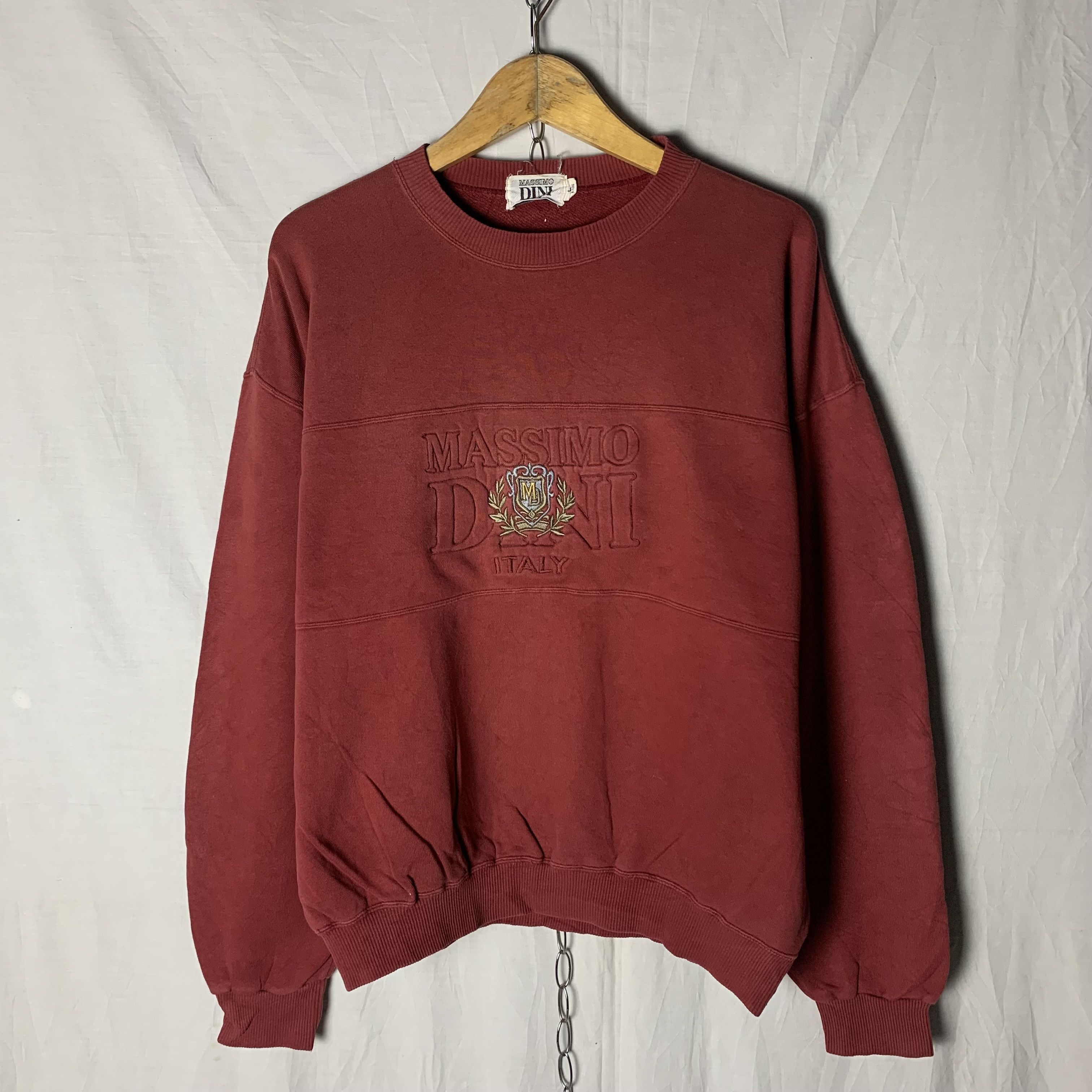 Vintage Vintage Massimo Dini Italy Sweatshirt Crewneck Size US L / EU 52-54 / 3 - 1 Thumbnail