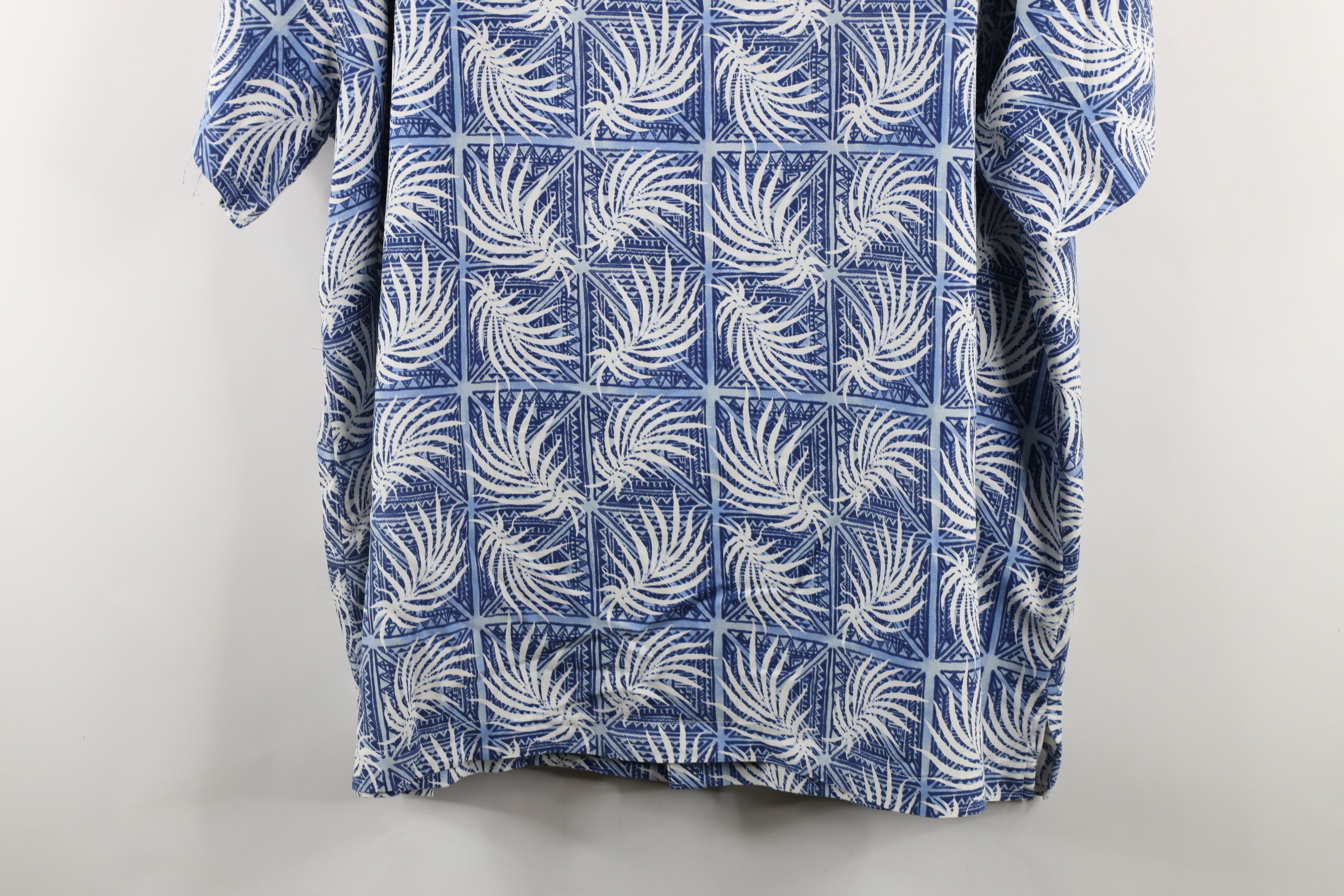 Nat Nast × Vintage Nat Nast Luxury Originals Leaf Silk Blend Hawaiian Shirt Size US XXL / EU 58 / 5 - 10 Thumbnail