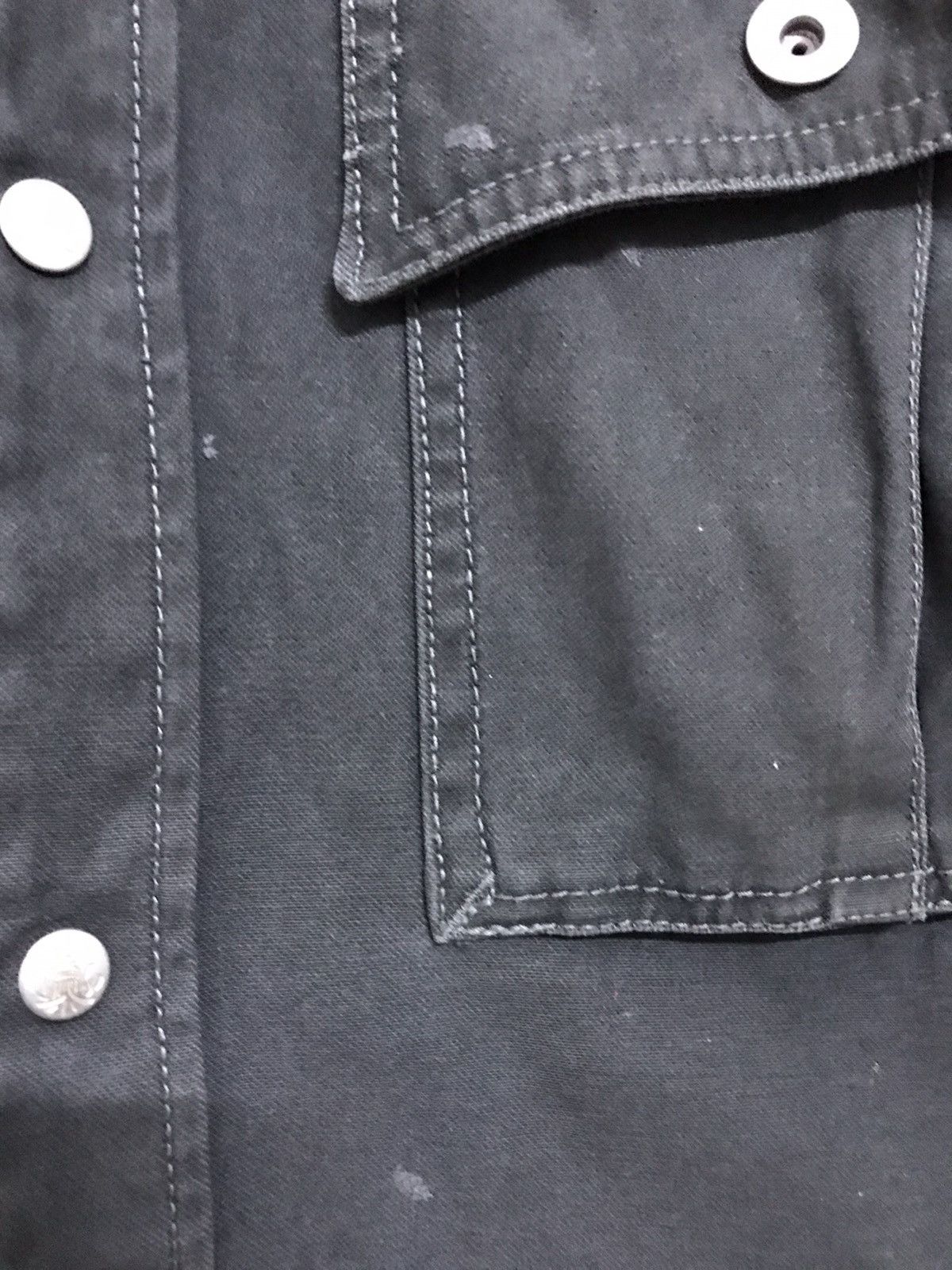 Japanese Brand KANTOBI Workers Shirt sunfaded Size US L / EU 52-54 / 3 - 4 Thumbnail