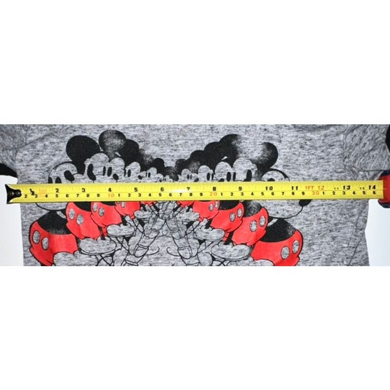 Disney Kids Mickey Mouse Disney Mirrored Ringer T-Shirt Size XS / US 0-2 / IT 36-38 - 4 Thumbnail