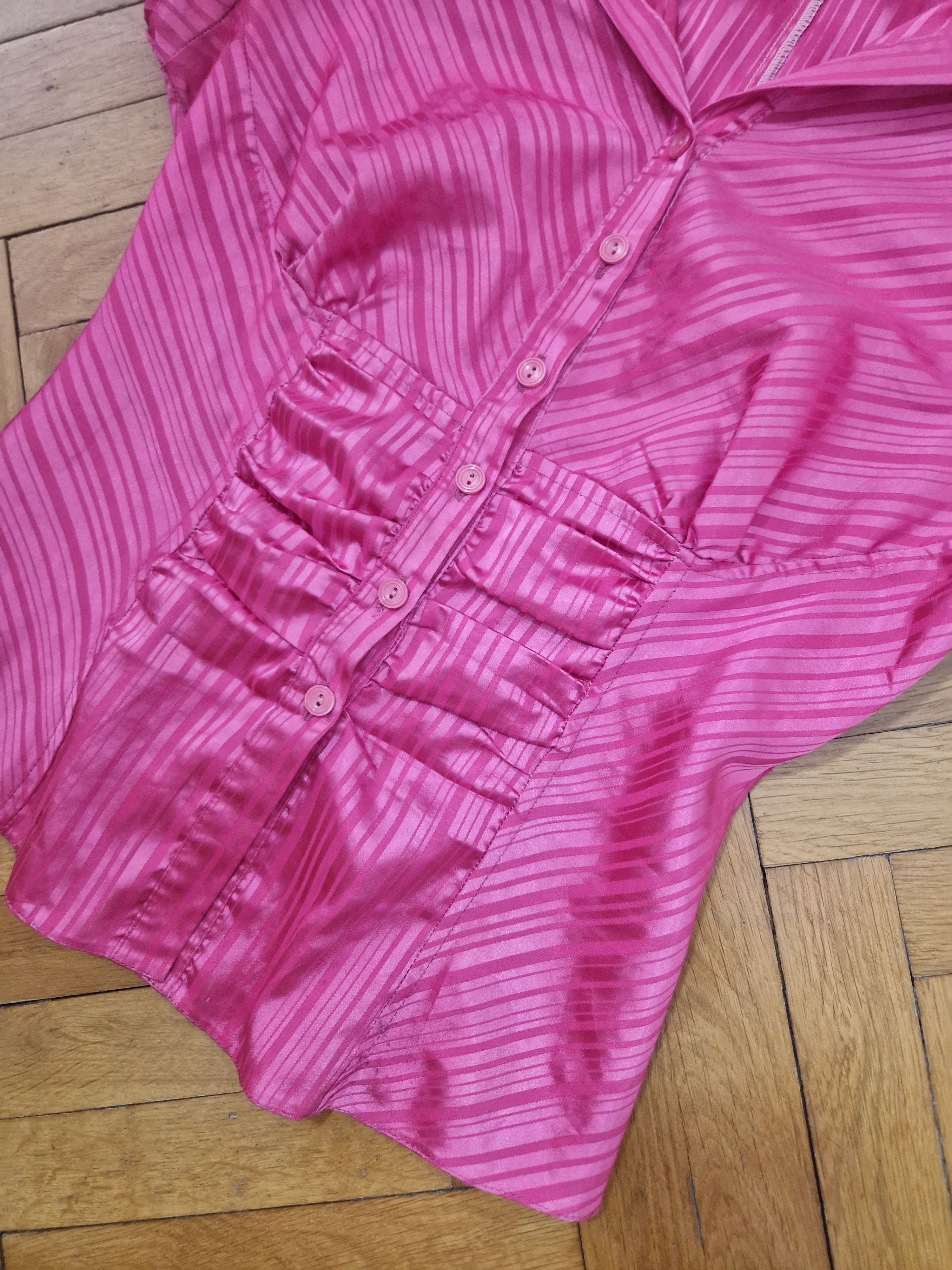 Vintage pink shirt y2k juicy couture britney spears serene office Size M / US 6-8 / IT 42-44 - 3 Thumbnail