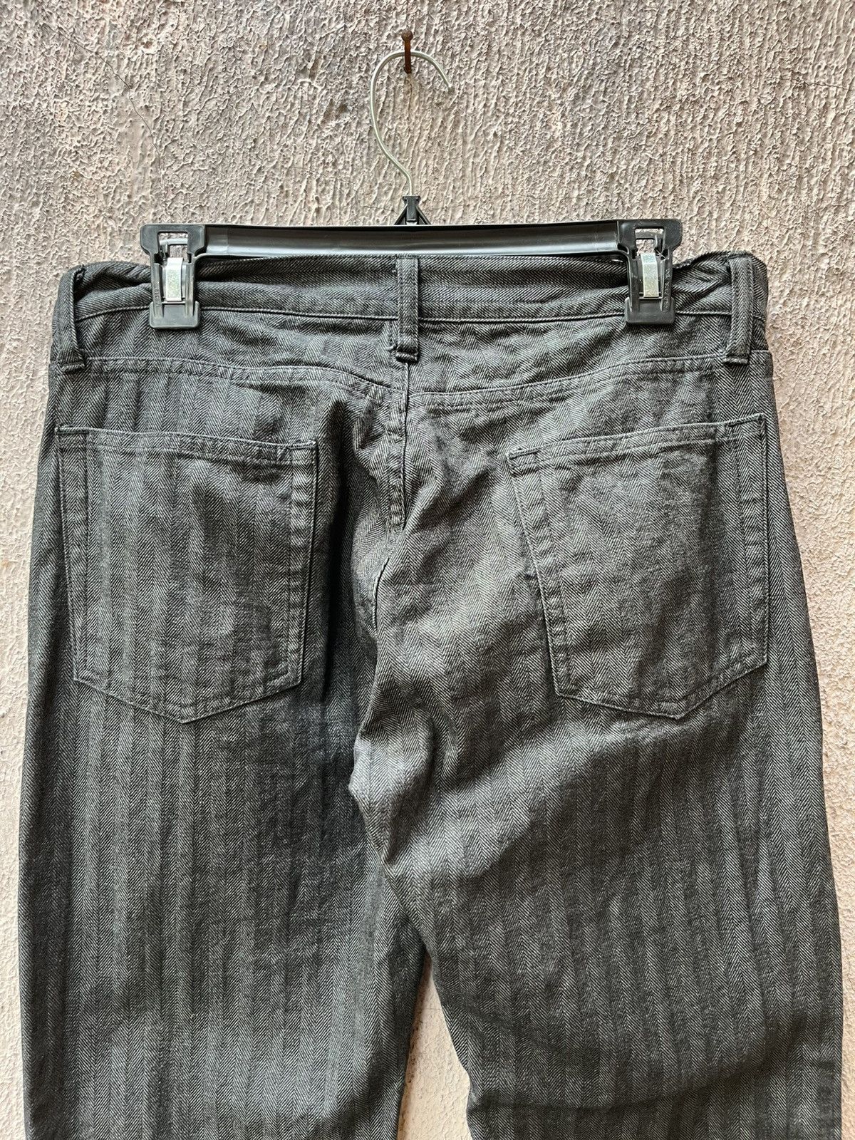 Japanese Brand Edge Rupert Flare Stripe Jeans Size US 32 / EU 48 - 5 Thumbnail