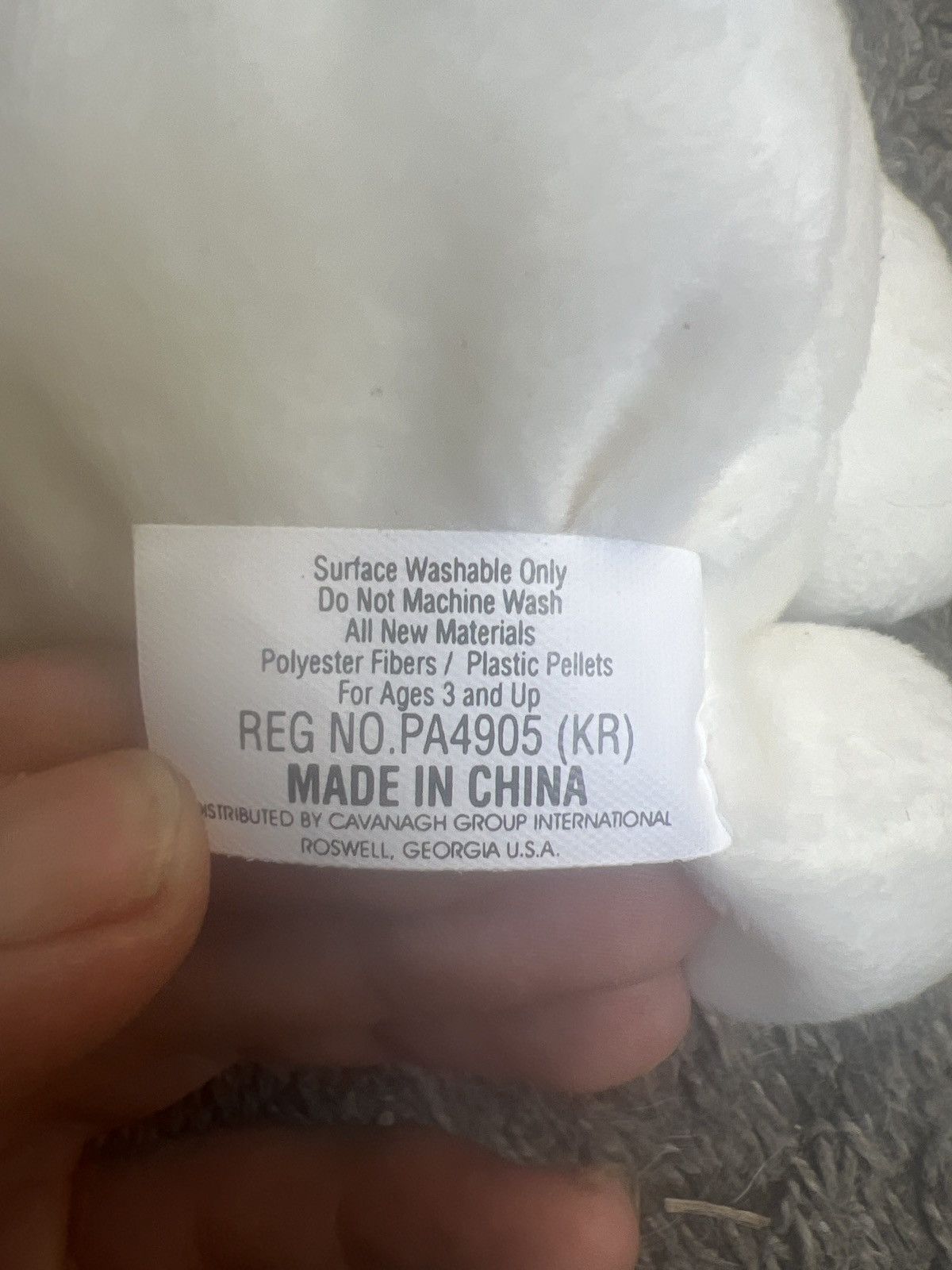 Coca Cola 1998 Coca-Cola Polar Bear In Drivers Cap And Bowtie Plush Size ONE SIZE - 7 Thumbnail