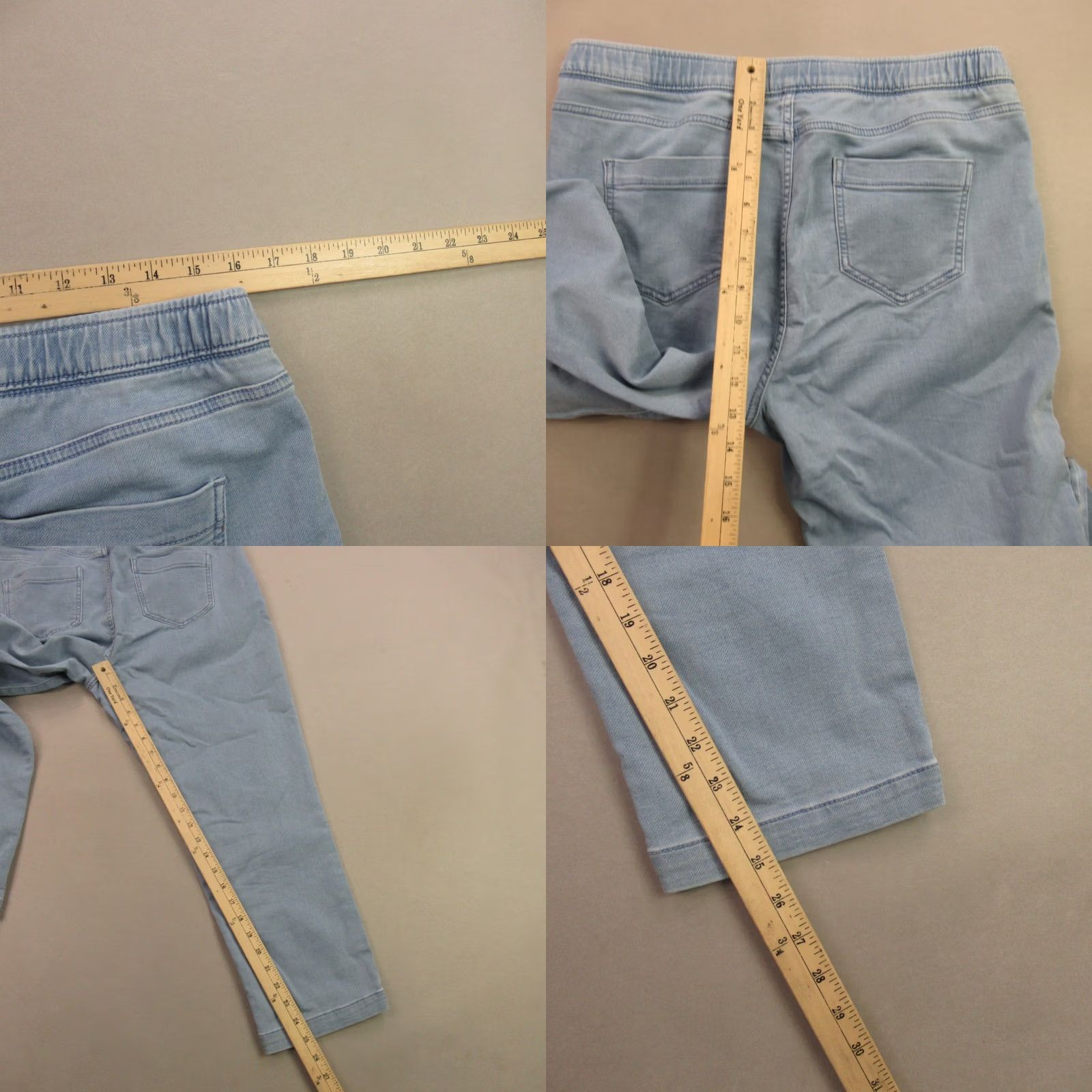 J. Jill J. Jill Jeans Womens Medium Denim Pockets Blue Straight Leg Slim Ankle Size 24" / US 00 / IT 34 - 8 Thumbnail