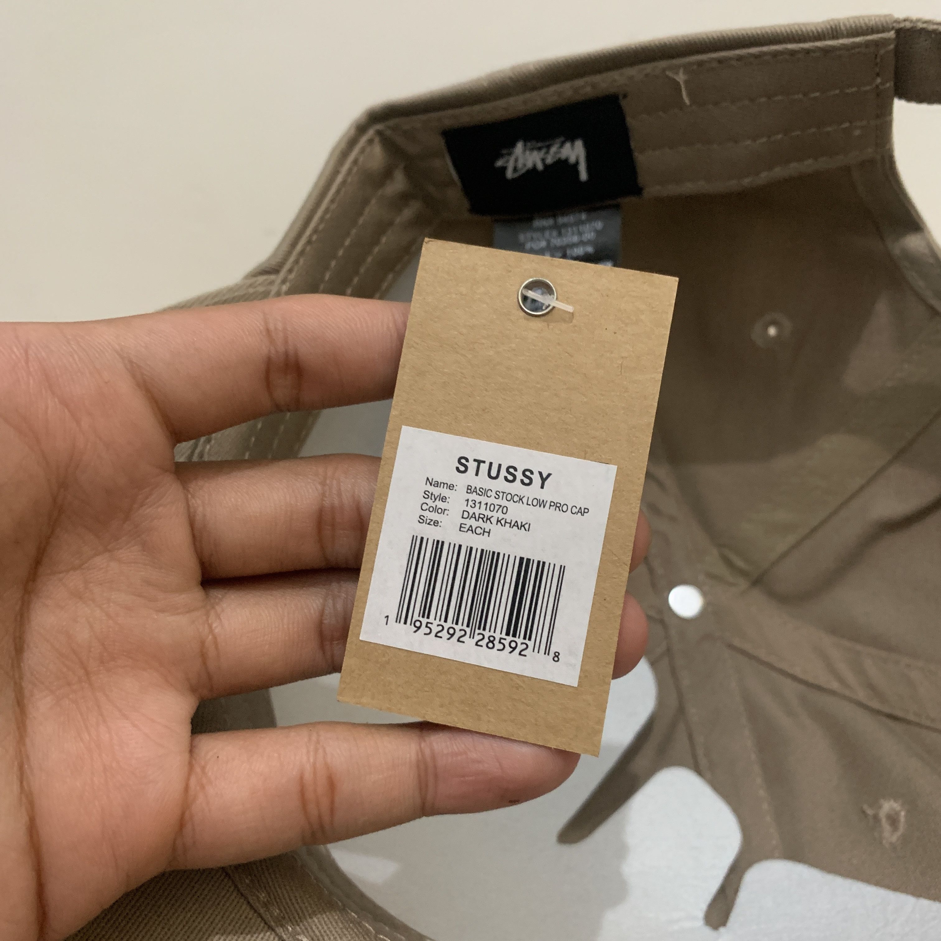 Stussy Stussy basic stock low pro cap Size ONE SIZE - 4 Thumbnail