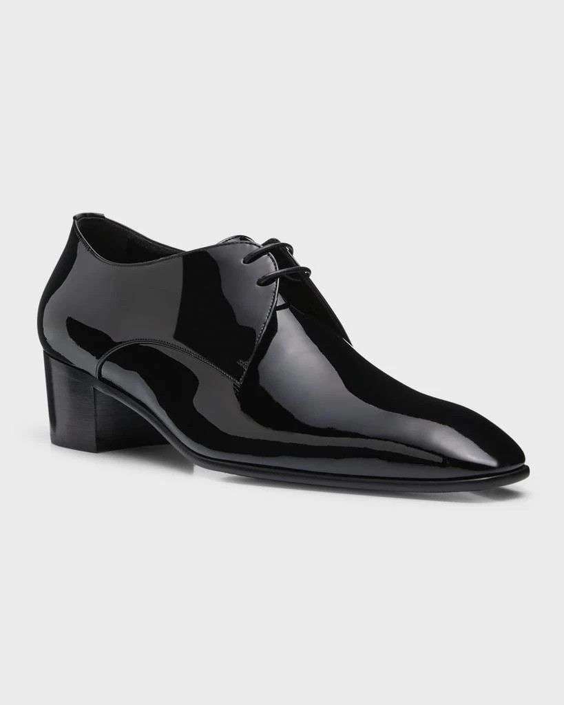 Saint Laurent Paris o1s1wg110126 756184 Gabrlel 45 Derby Shoes in Nero Size US 8 / EU 41 - 3 Thumbnail