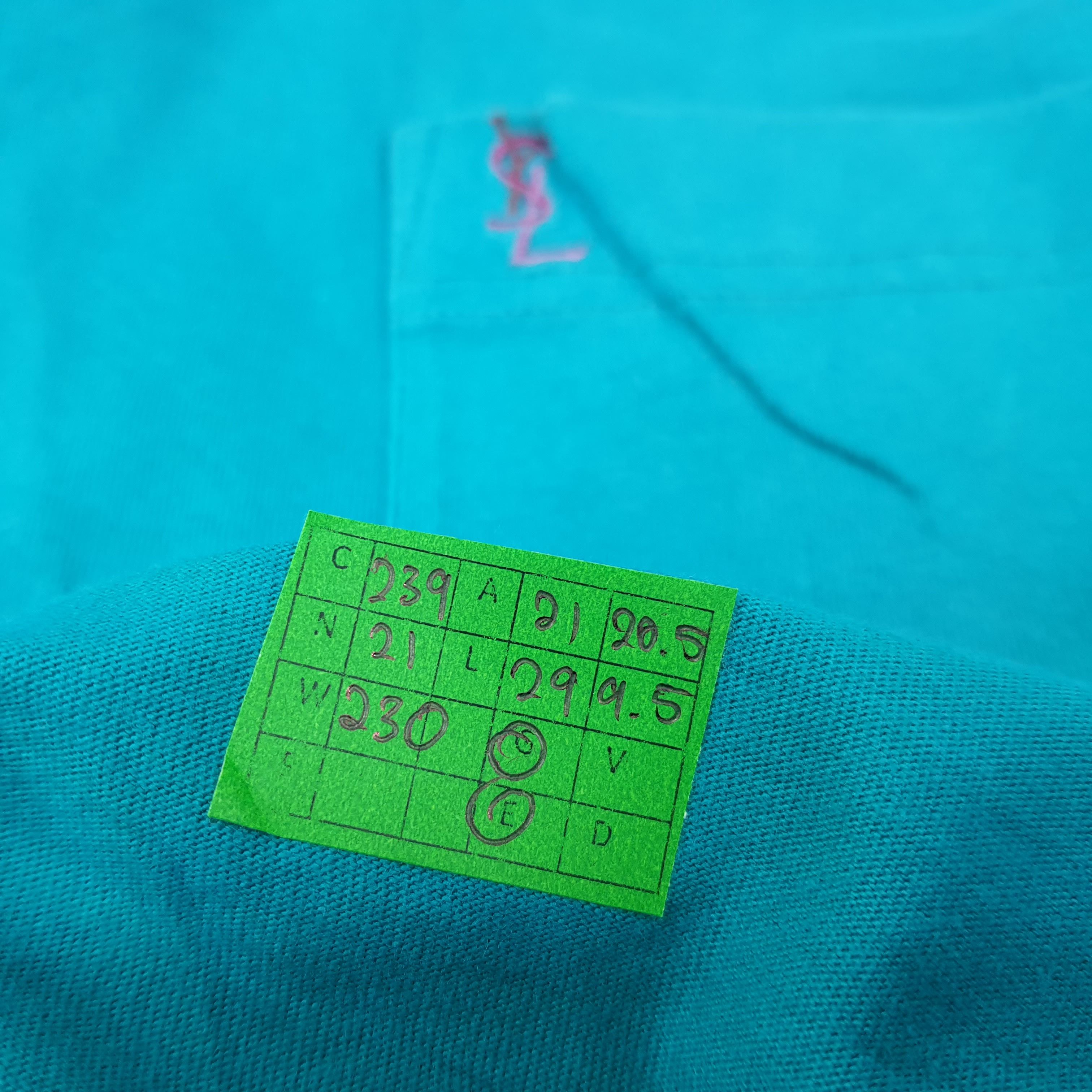 Yves Saint Laurent Vintage Yves Saint Laurent YSL Designer Tshirt C239N21 Size US L / EU 52-54 / 3 - 8 Thumbnail