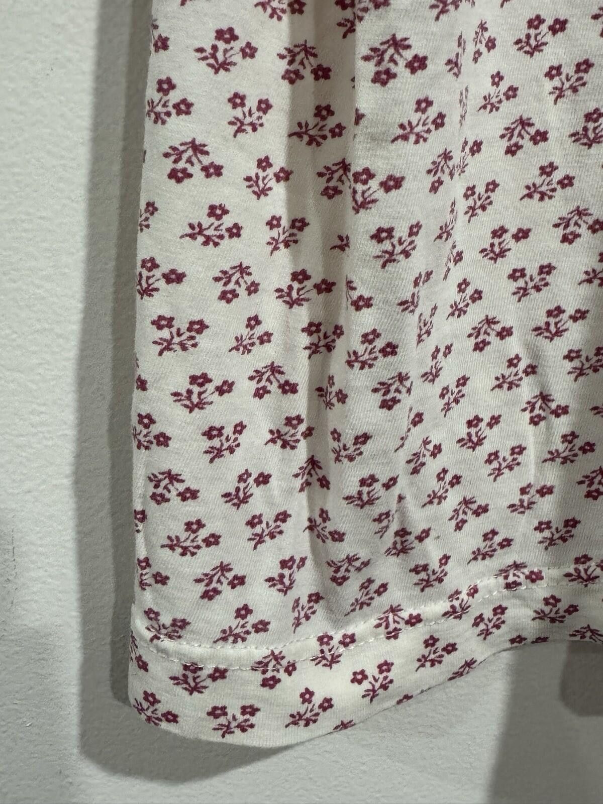 Koman Vintage Komar Floral Nightgown 100% Cotton 3/4 Sleeve Dress Size ONE SIZE - 12 Thumbnail