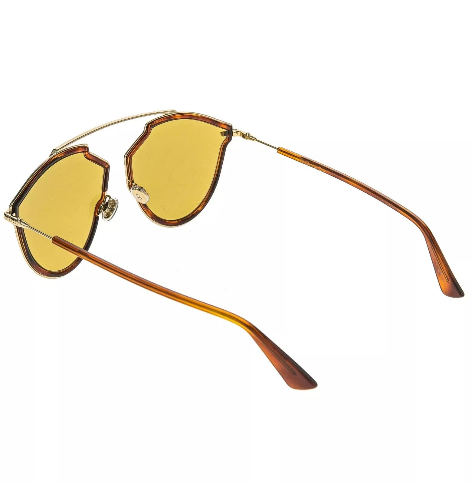 Christian Dior Monsieur CHRISTIAN DIOR SO REAL Gold Aviator Sunglasses SOREALRISE Size ONE SIZE - 2 Thumbnail