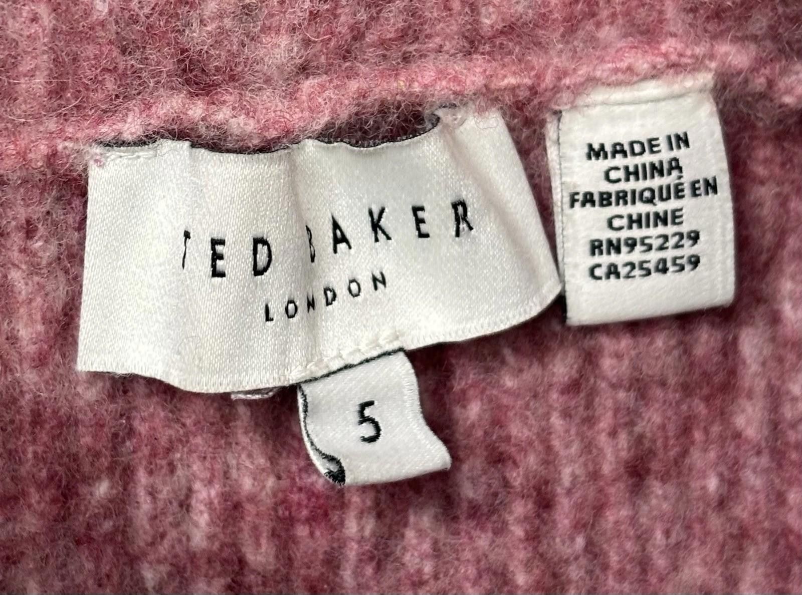 Ted Baker Ted Baker Sweater Womens Size 5 Medium Chunky Knit Wool Size M / US 6-8 / IT 42-44 - 2 Thumbnail