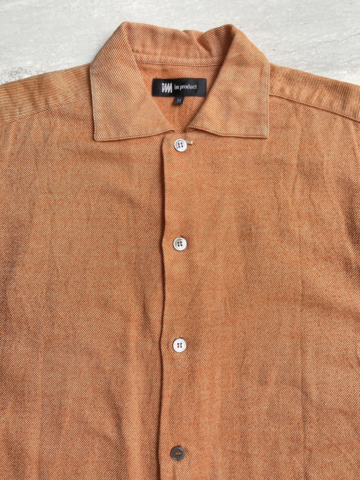Issey Miyake IM PRODUCT Orange Shirt Size US S / EU 44-46 / 1 - 5 Thumbnail