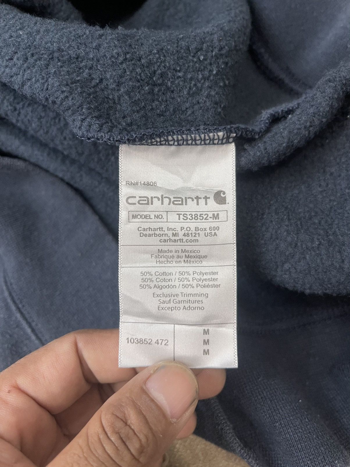 Carhartt Carhartt Loose Fit Sweatshirt Hoodie Size US M / EU 48-50 / 2 - 12 Thumbnail