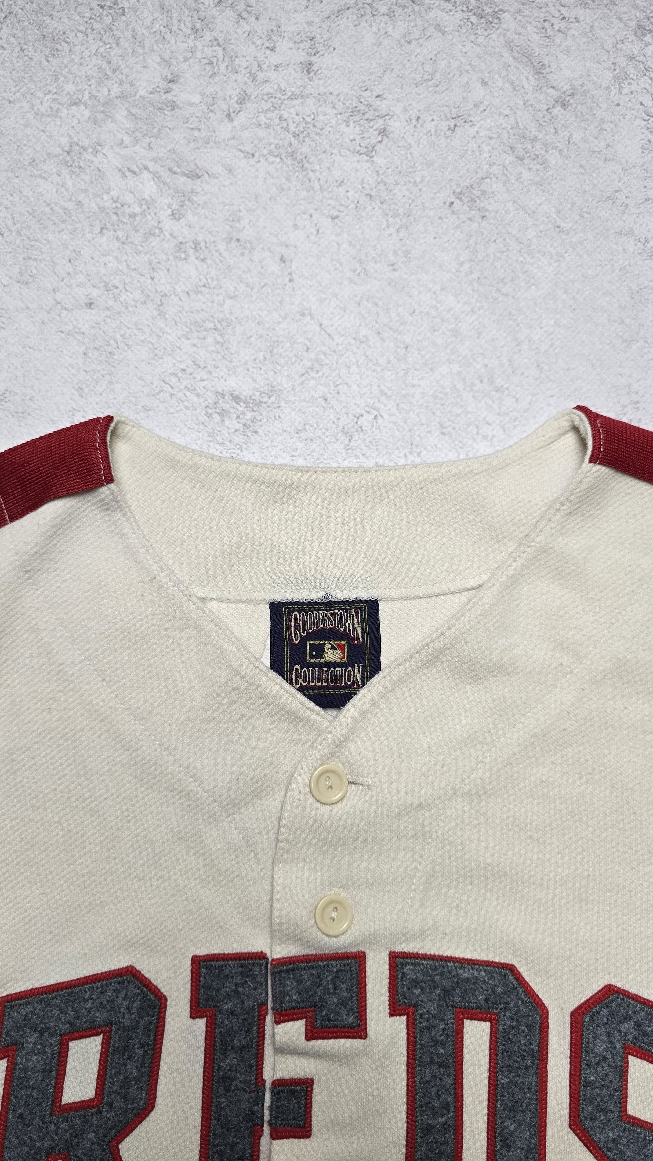 Majestic VTG Cincinnati Reds Cooperstown Collection Baseball Jersey Size US L / EU 52-54 / 3 - 11 Thumbnail