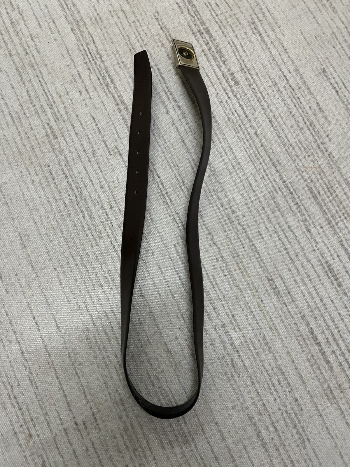 Dior Vintage 80s Dior leather belt made in spain Size ONE SIZE - 4 Thumbnail