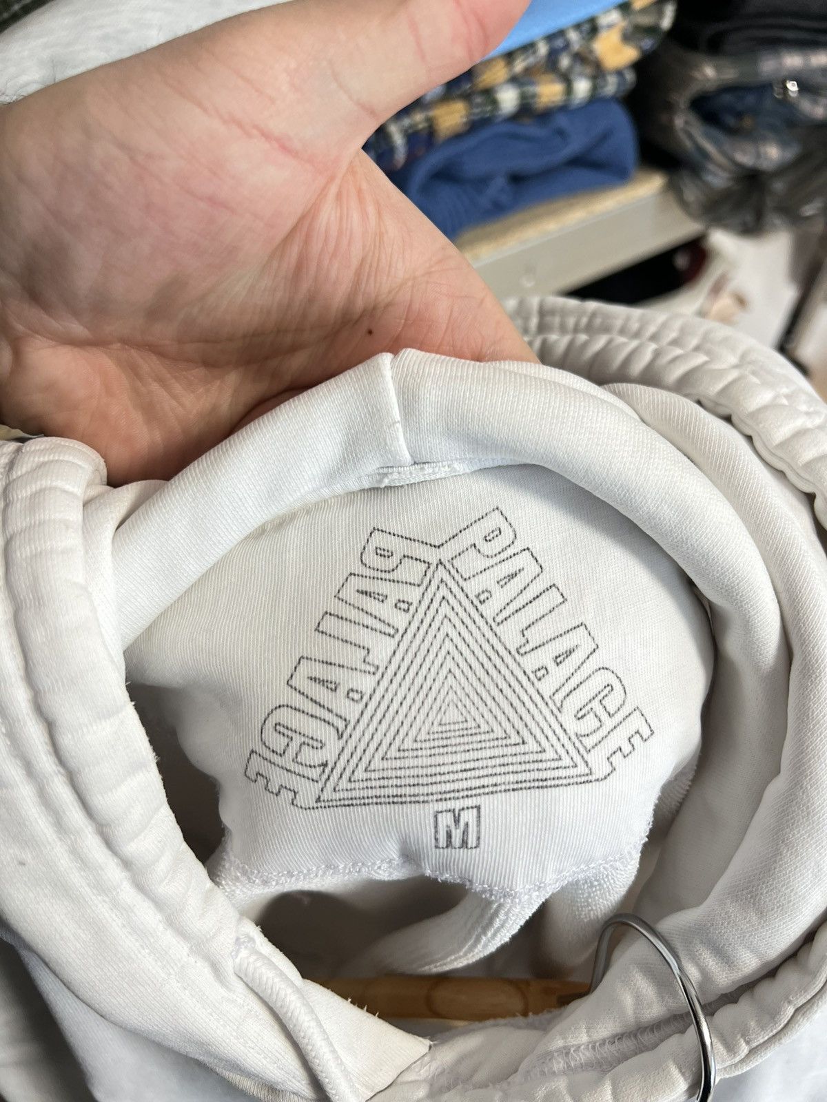 Palace Palace Skate Board Tri-Ferg Big Logo Hoodie White Size M Size US L / EU 52-54 / 3 - 5 Thumbnail