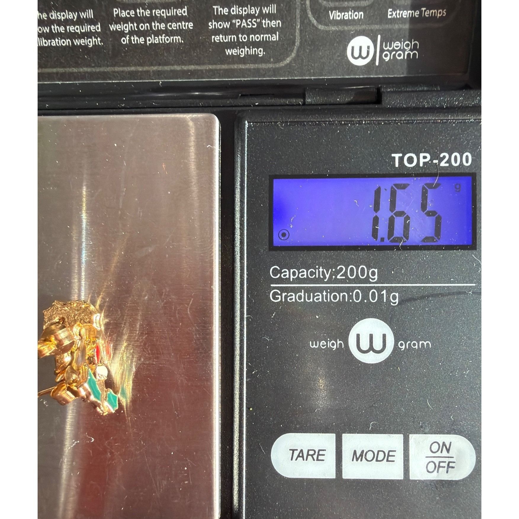 Other Vintage Christmas Candle Holly Stud Earrings Gold Tone Ename Size ONE SIZE - 4 Thumbnail