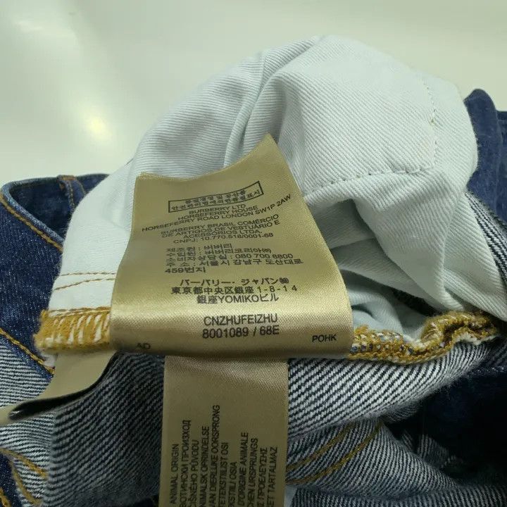 Burberry Burberry Burberry Blue Straight-Leg Denim Pants for Men-25 Size US 32 / EU 48 - 5 Thumbnail