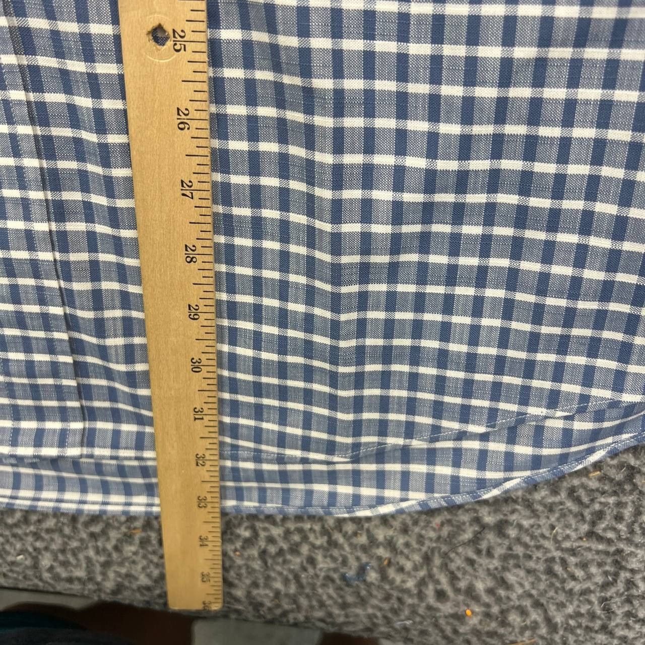 Brooks Brothers Brooks Brothers Button Down XL Michigan Wolverines Gingham Size US XL / EU 56 / 4 - 6 Thumbnail