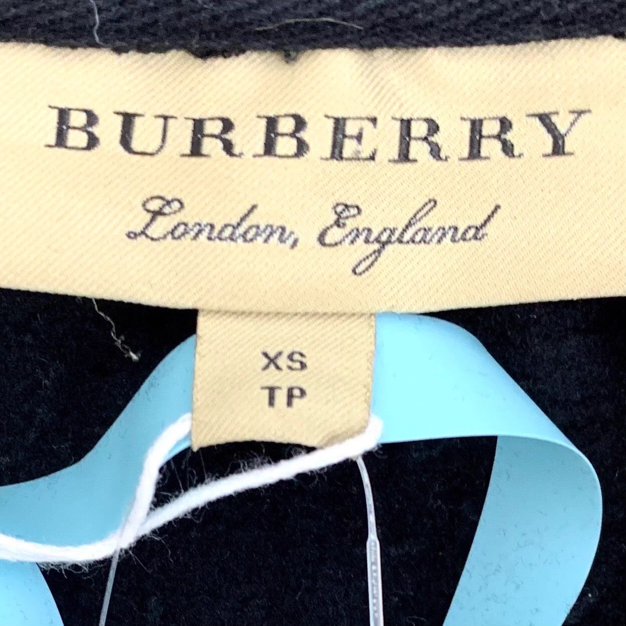 Burberry Burberry Black Logo Embroidered Cotton Hoodie XS Size US XS / EU 42 / 0 - 6 Thumbnail